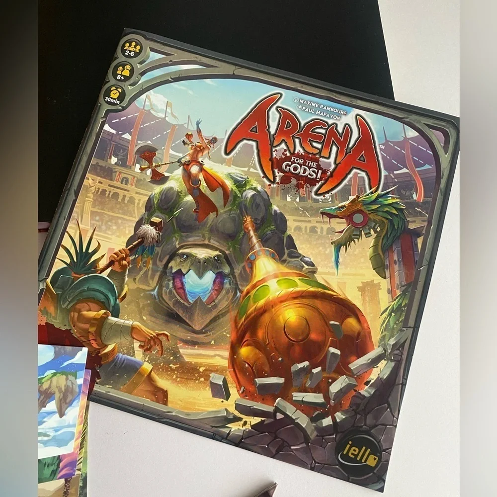 Arena for‎ the Gods Board Game Strategic Battle by IELLO Battle Arena Complete